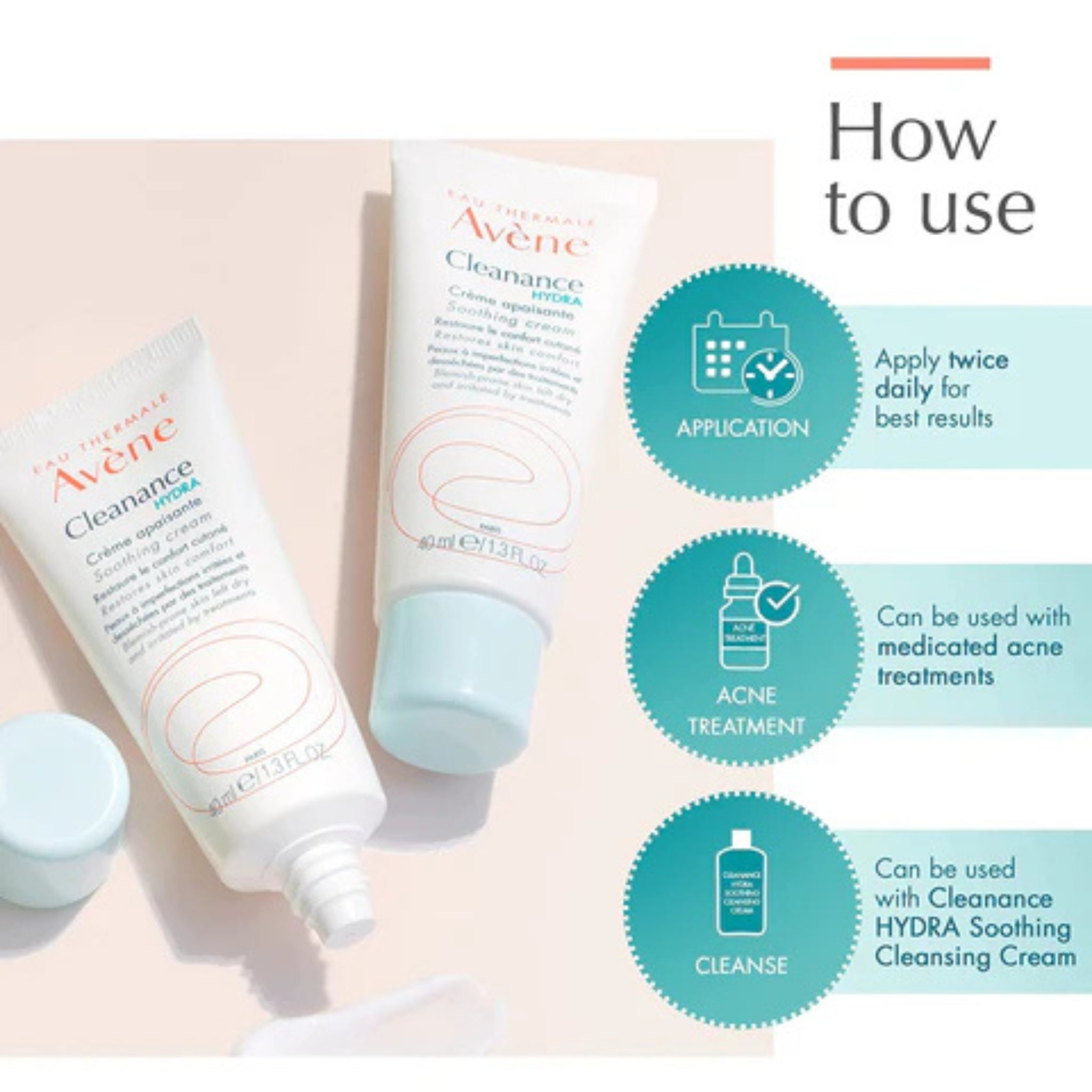 Avène Cleanance Hydra Soothing Cream