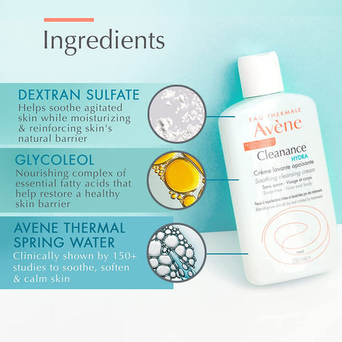 Avène Cleanance Hydra Soothing Cleanse