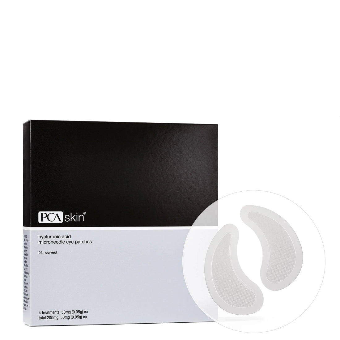 PCA SKIN Hyaluronic Acid Microneedle Eye Patches